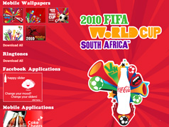 Coca Cola Goodies page